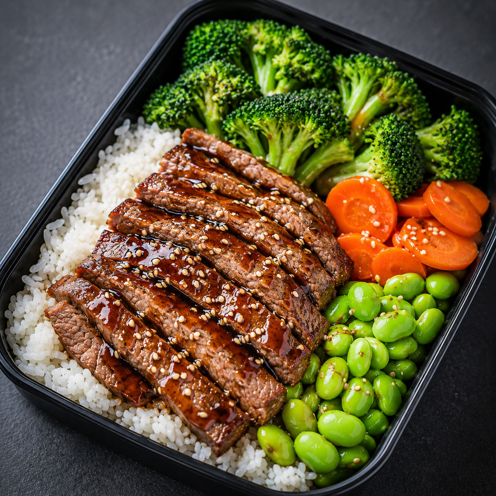 Beef Protein Bowl, una de las 30 FitMeals